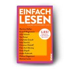 Buchtitel: "EINFACH LESEN". Herausgeber: Hauke Hückstädt. Autoren: Martina Hefter, Kristof Magnusson, Julia Schoch, und mehr.