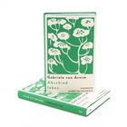 Gabriele von Arnim, Abschied leben, Tagebuch eines Zeitgefühls. Grünes Cover mit weißen, stilisierten Blumen.
