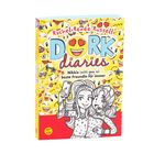 Cover mit Text: "Rachel Renée Russell", "Dork Diaries", "Nikkis (nicht ganz so) beste Freundin für immer." Illustrationen von lachenden Emojis. Zwei Mädchen machen ein Selfie.