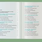 Inhaltverzeichnis mit Themen zu Gesundheit, Schlaf, Stoffwechsel und Gehirngesundheit. Kapitel und Seitenzahlen sind angegeben.