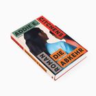 Text: "Addie E. Citchens, Roman, Die Abkehr." Das Cover zeigt eine stilisierte Illustration einer Person von der Seite.