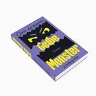 "Gelbe Monster", Roman von Clara Lienemann. Suhrkamp nova. Lila Cover mit gelber Schrift und stilisierten Augen.