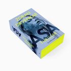 Buchtitel "ASV" von Zoran Drvenkar, Thriller, Suhrkamp. Cover zeigt eine Frau mit nassem Haar. Seiten in leuchtendem Gelb.