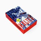 Der Text zeigt "Andreas Pflüger", "Kälter", "Thriller Suhrkamp", "Deutscher Krimipreis 2023". Ein Riesenrad ist abgebildet.