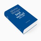 Blaues Buchcover mit dem Text: "Adorno Metzger Briefwechsel 1954–1967". Verlag "Suhrkamp" am unteren Rand.