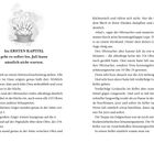 Im ERSTEN KAPITEL geht es sofort los. Juli kann nämlich nicht warten. Illustration eines Cupcakes mit Kerzen.