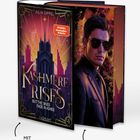 "SPITZ-Bestseller-Autorin", "Kashmere Rises: But The Skies Fade In Ashes". Urbanes Cover mit Mann in Sonnenbrille.