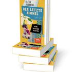 Text: "ALENA JABARINE - DER LETZTE HIMMEL - MEINE SUCHE NACH PALÄSTINA." 
Cover mit Zitronen-Illustration und Foto von zwei Personen.