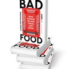 Rechter Text: "Wie wir die Kontrolle über unsere Ernährung zurückgewinnen".  
Das Cover zeigt einen roten Einkaufskorb.