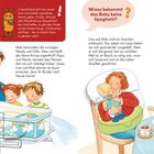 Logo mit Maus und folgendem Text: „In Deutschland darf man seinem Kind nicht einfach irgendeinen Namen geben.“ Illustrationen von Familie im Krankenhaus, am Tisch.