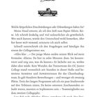 KAPITEL 1, Elaina, Zeichnung eines alten Pickup-Trucks, Text über körperliche Einschränkungen und College-Erfahrung.