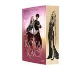 „Vanessa-Sophie Peks“, „Royal Race“, „Illicit Affairs“, „Cove“. Das Cover zeigt ein Paar in Rennanzügen mit Helm.