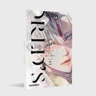 Buchcover: "World’s End Bluebird" 2 von Ami Seki, Verlag HAYABUSA. Illustration zeigt ein Gesicht mit weißen Haaren und lila Augen.