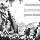 „Was für eine Drachenprüfung?“, fragte Matti mutig. Illustration eines alten, majestätischen Drachen in einer Höhle.