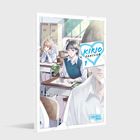 Text: "KIKYO FANCLUB", "1", "Chikyu no Oosakana Ponchan", "CARLSEN MANGA!". Illustration einer Schülerin im Klassenzimmer.