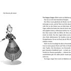 "FERNERLAND" steht oben auf einem Banner. Darunter: "Wundersame Reise" und Text über Alice Alexis Queensmeadows Abenteuer.