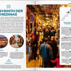 WILLKOMMEN IN MAROKKO, LIEBLINGSPLÄTZE. Eine prächtige Eingangstür, Küste und Berge, Reiseempfehlungen, Texte von Expertinnen.