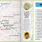 Links eine Karte mit Tourpunkten wie "MEHR ALS DU ERWARTEST", rechts ein Inhaltsverzeichnis mit 19 Touren.