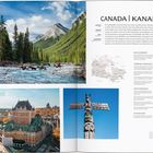Text: AUSTRALIA | AUSTRALIEN. Beschreibung von Landschaft und Kultur. Bilder zeigen Sydney, Küste und Kunst.