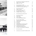Die Texte beschreiben die Themen: Bahnstrecken, Elektrifizierung, Modernisierung und Investitionen der RhB. Links: Foto.