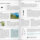 "Das Beste zu Beginn" steht oben. Links u.a. "Ciao bella!" und "Wanderlust" mit Bild von Küste. Rechts "#instamoment" und "Spritz-Time".