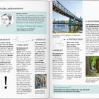 Texte in Textfeldern beiseite gelegt. 
"Direkt ankommen" oben, 
Ankunftstipps und ÖPNV, 
Empfehlungen zum Eintauchen und 
Erkunden der Altstadt.