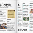 "Flanieren. An Schaufenstern entlanglaufen... LONDON FASHION WEEK: Höhepunkt der Fashionszene. Flohmärkte: Portobello Road Markt."