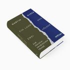 Buchtitel: "Ein Land Zwei Völker" von Martin Buber, zur jüdisch-arabischen Frage. Cover: Blau und Braun geteilt.