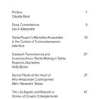 Inhaltsverzeichnis mit Kapiteln wie "Preface", "Deep Constellations", weitere Themen und Autoren. Seitenzahlen sind angegeben.