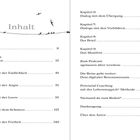Inhaltsverzeichnis mit Kapiteln zu Dialogen, Übergang, Vorbildern, Manifest und Podcasts. Vögel auf einer Linie sitzend.