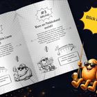 „#2 Grund: Wenn du schlechte Laune hast. #3 Grund: Wenn ein Mädelsabend ansteht.“ Zwei lustige Figuren auf einer Schaukel.