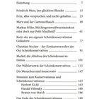 Inhalt mit Kapiteln zu konservativen Themen, beginnend mit "Einleitung" auf Seite 7 und endend mit einem Nachwort auf Seite 209.