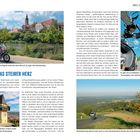 20: Graz und das steirische Herz. Fröhneten lohnt auch... Herbststimmung.

Moto auf Straße, Landschaft mit Uhrturm und Hügel, Radfahrer auf Straße.