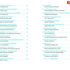 "Musterlayout" steht oben rechts. Links Fragen wie "Wer ist eigentlich dieser Ymer?" und Seitenzahlen in Türkis.