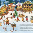 Ein Weihnachtsmarkt voller Tiere, die Stände wie "Kakao" und "tolle Wolle" betreiben. Stimmungsvoll und festlich.