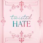 Text: "ANA HUANG", "twisted HATE", "ROMAN", "LYX". 
Ein rosa Buchcover mit verspielten, roten Ornamenten.
