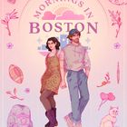 Titel: "Mornings in Boston". Autor: Anna Lane. Untertitel: "The Games We Play". Illustration zweier Personen, umgeben von verspielten Objekten.