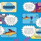 Tierkommando, Programm für Blubber-Blasen-Maschine verschwunden. Bodo, Leopardhai, verdächtigt. Nachricht zerstört sich.