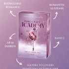 Text: "BODYGUARD ROMANCE, ROMANTIC SUSPENSE, AB 16 JAHREN, BAND 2, HATERS TO LOVERS INMITTEN GEFÄHRLICHER INTRIGEN." Illustration: Tänzerin.