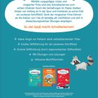 "Den ZAHLEN immer wieder auf der SPUR" steht oben. Unten ist ein Waschbär abgebildet und drei bunte Kinderbücher sind zu sehen.