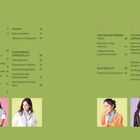 Inhalt: Vorwort, kraus rechtes Tuch, zweifarbiges Streifentuch, haptisches Streifentuch, Mustertuch. Fotos zeigen Frauen mit Tüchern.