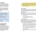 BLOCK SHAPES LIEBEN LERNEN, dann folgt eine Anleitung zum Zeichnen mit Kreisen und Dreiecken als Formen für Gesichter.