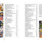 Inhalt: Südamerika, USA, Italien, Frankreich, Orient, Griechenland, Schweiz, Asien, Resterezepte. Bilder von verschiedenen Gerichten.