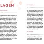 Texte: Grundlagen, Pinselkunde, Der Allrounder, Der Detailpinsel, Der „Ausschmücker“, Der Spezialist. Drei Pinsel abgebildet.