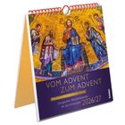 "VOM ADVENT ZUM ADVENT", Wochenkalender 2026/27, Meisterwerke christlicher Kunst. Bild: Christliche Ikone mit Figuren.