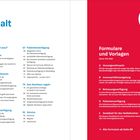 "Formulare und Vorlagen, Stand: Mai 2026. Alle Formulare ab Seite 89. Inhalte umfassen Vorsorgevollmacht und Betreuungsverfügung."