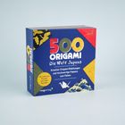 "500 Origami – Die Welt Japans. Kreative Origami-Anleitungen und hochwertige Papiere zum Falten." Box mit buntem Design.