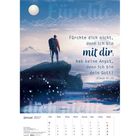 „Fürchte dich nicht, denn ich bin mit dir; hab keine Angst, denn ich bin dein Gott!“, Jesaja 41,10. Januar 2027 Kalender.