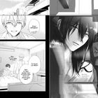 Dialoge: "Tetsu! Aufwachen! Es ist schon Morgen.", "... Soma?!", "Du musst zur Arbeit!", "Hehe... du bist ganz zerzaust. Hast du nicht gesagt, dass du heute einen Termin mit deinem Boss hast?"

Illustration: Manga-Panels zeigen Charaktere in einer Stadtumgebung.