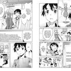 Comic mit Dialogen in Sprechblasen über eine Hochzeitseinladung. Charaktere sind überrascht, diskutieren und sitzen in einem Bus.